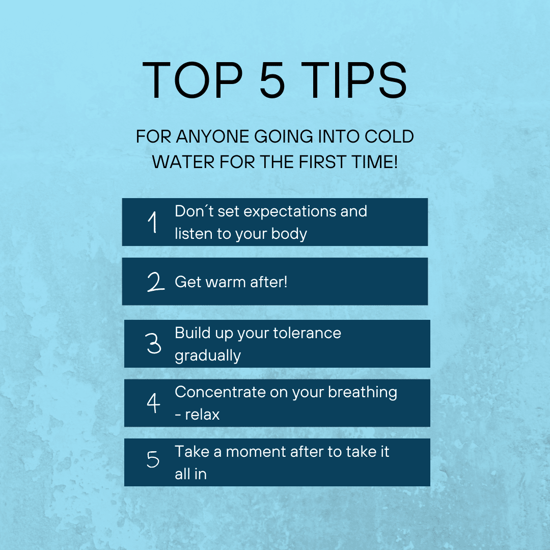 Left First Dip The first dip – it´s cold outside of your comfort zone - avantopool