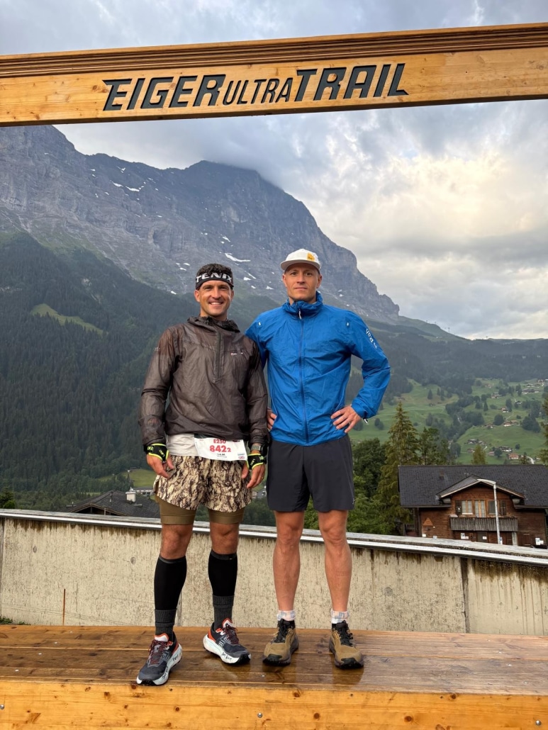 Max ja Sam Eiger Ultra Trail
